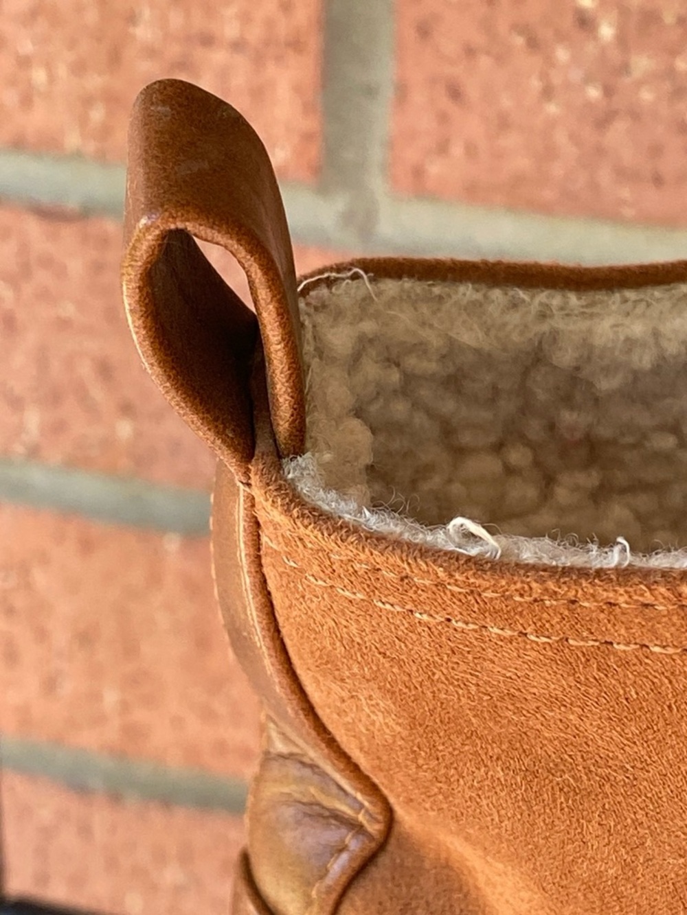 Women's Brown Leather Ankle Boots - Cozy Lined Chelsea Style - Picture 13 of 14